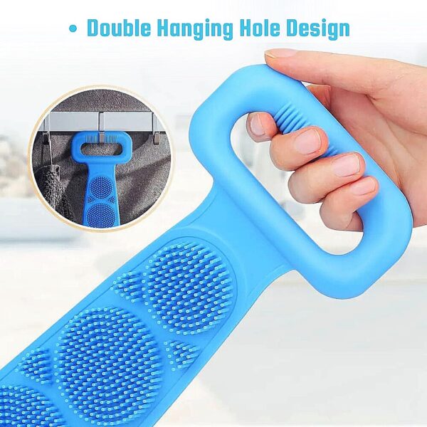 HOMPLIX 🔥 Ultimate Silicone Body Scrubber – Deep Cleansing & Exfoliation for Glowing Skin! - Image 5